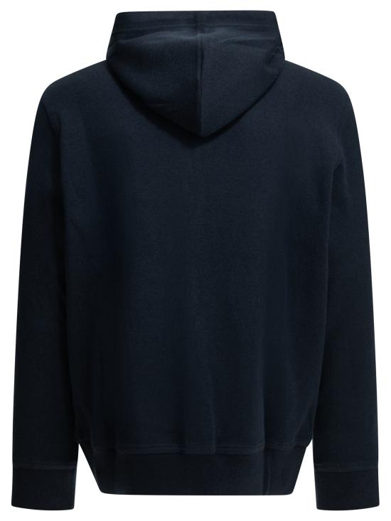 26FW 브루넬로 쿠치넬리 긴팔 티셔츠 MM8329069GC391 Blue - BRUNELLO CUCINELLI