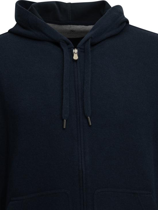 26FW 브루넬로 쿠치넬리 긴팔 티셔츠 MM8329069GC391 Blue - BRUNELLO CUCINELLI