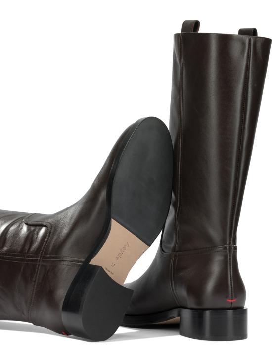 26FW 에이드 부츠 THEOCALF LEATHERMOKA Brown - AEYDE