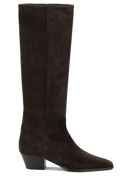 26FW 에이드 부츠 MEDEACOW SUEDE LEATHERMOKA Brown