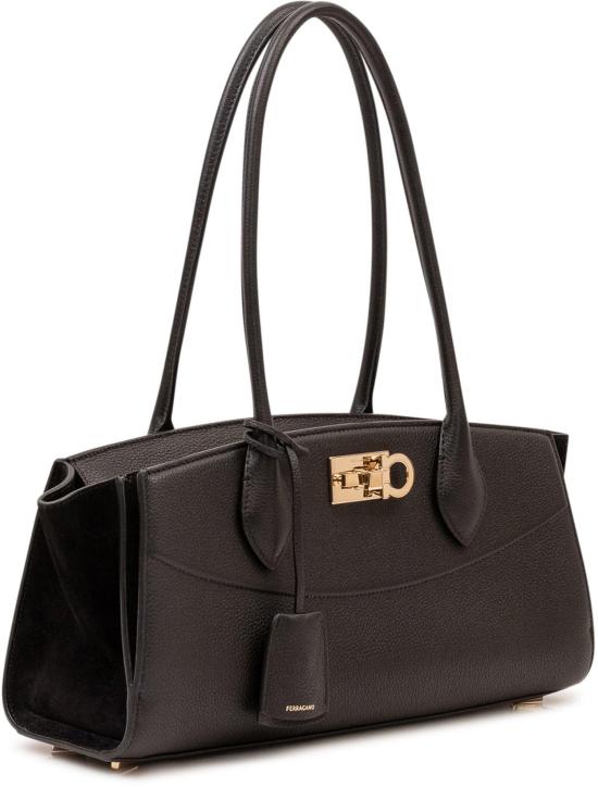 26FW 살바토레 페라가모 숄더백 21A713 795213 BLACK DOM - SALVATORE FERRAGAMO