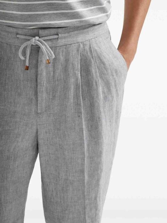  브루넬로 쿠치넬리 팬츠 MH250E1710C043 GREY - BRUNELLO CUCINELLI