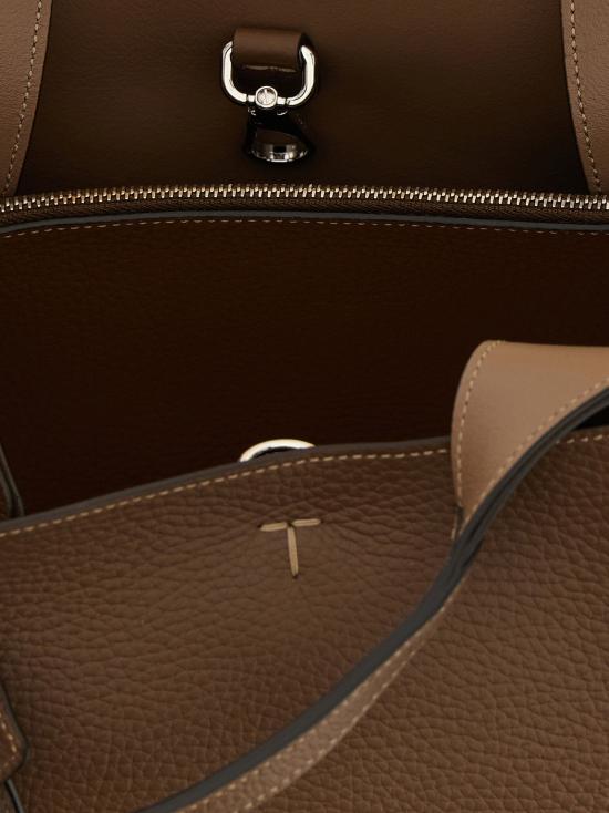  토즈 토트백 LDXBWAPAFL100QRI4L64 CARAMEL - TODS