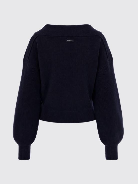 26FW 핑코 스웨터 107874A3P4 G03 Blue - PINKO