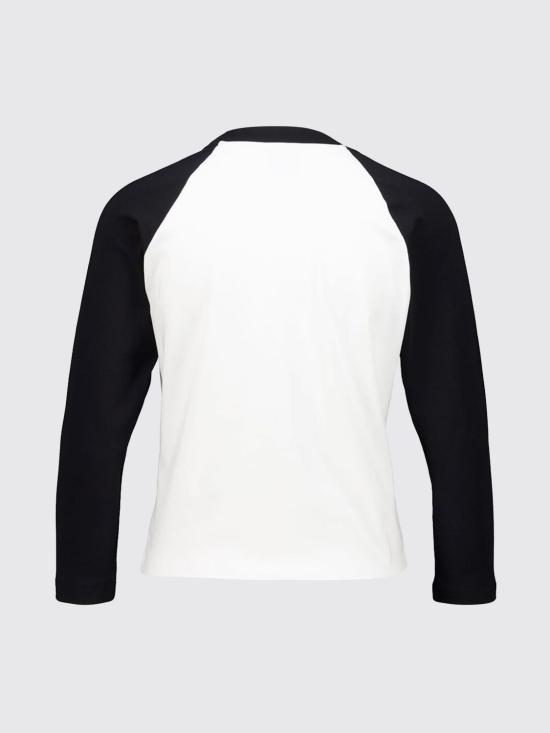 26FW 카사블랑카 탑 WPF26JTS085 01 Black - CASABLANCA