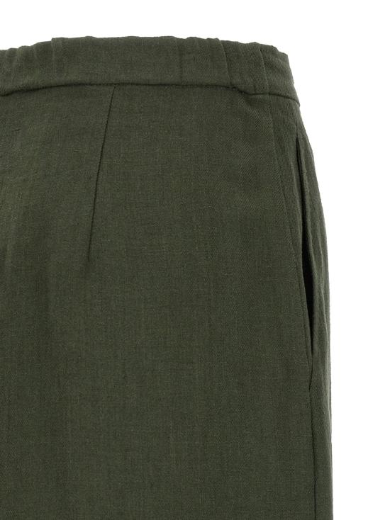  막스마라 스튜디오 팬츠 LD2616131042600030 OLIVE - MAX MARA STUDIO