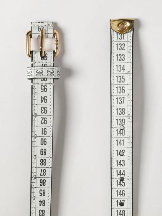 26FW 모스키노 벨트 MD6031PPP0PFI9 10A White - MOSCHINO