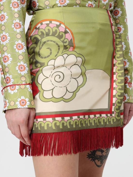 26FW 라 더블제이 스커트 SKI0173SIL006AMB03 GR02 Green - LA DOUBLEJ