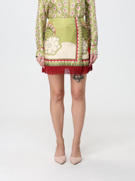 26FW 라 더블제이 스커트 SKI0173SIL006AMB03 GR02 Green