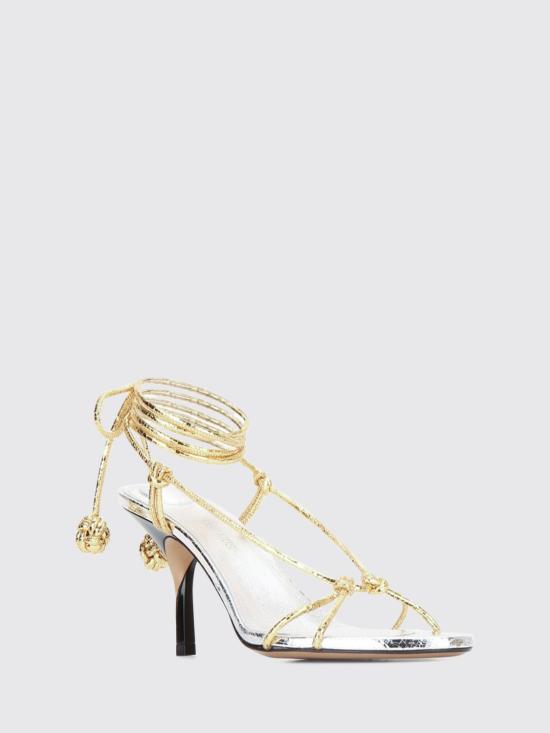 26FW 자크뮈스 힐/펌프스 FOW00221AC21G01 276 Gold - JACQUEMUS