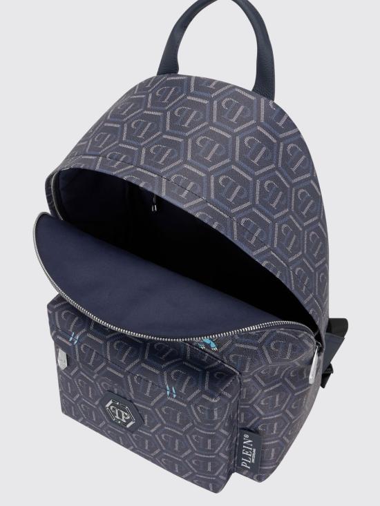 26FW 필립 플레인 백팩 FAFAMBA1526PLE010N 14 Blue - PHILIPP PLEIN