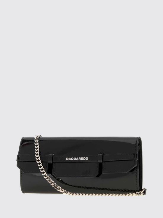 26FW 디스퀘어드2 클러치/파우치 CLW005102500001 2124 Black - DSQUARED2
