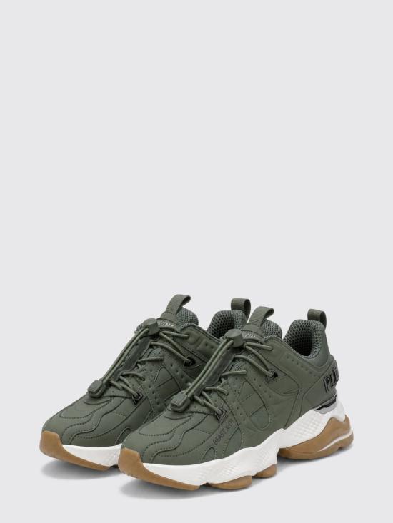 26FW 플레인스포츠 스니커즈 FAFSUSC1042STE003N 05 Green - PLEIN SPORT