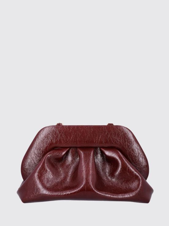 26FW 더모아레 클러치/파우치 TMBM0CVFL 1725A Burgundy - THEMOIRE
