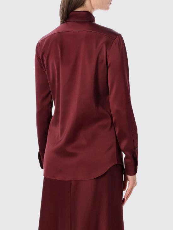 26FW 랄프 로렌 셔츠 290P25982 001 Burgundy - RALPH LAUREN