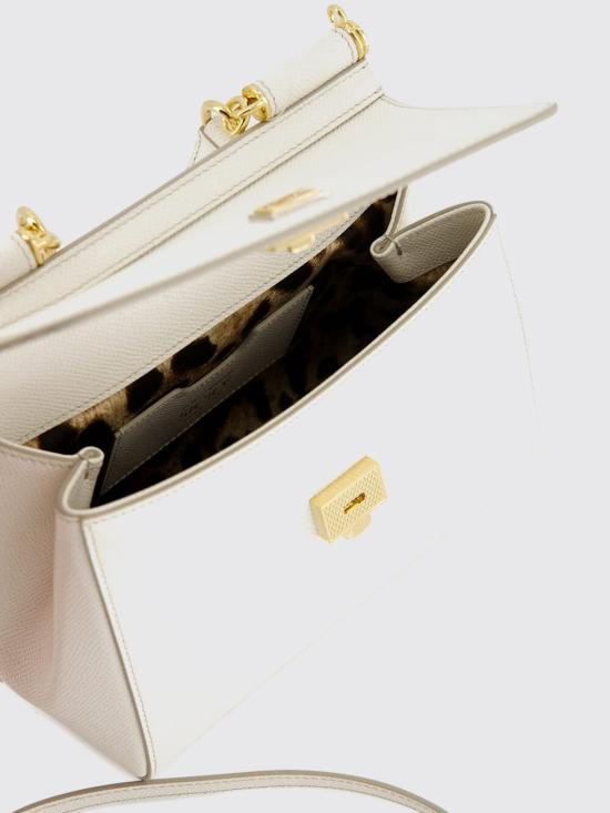 26FW 돌체앤가바나 미디움 시실리 핸드백 BB6003B1001 80001 White - DOLCE & GABBANA