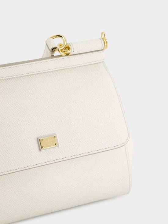26FW 돌체앤가바나 미디움 시실리 핸드백 BB6003B1001 80001 White - DOLCE & GABBANA