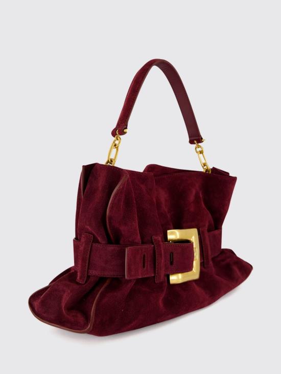26FW 발망 토트백 HN1KK990LSDD 3GN Burgundy - BALMAIN