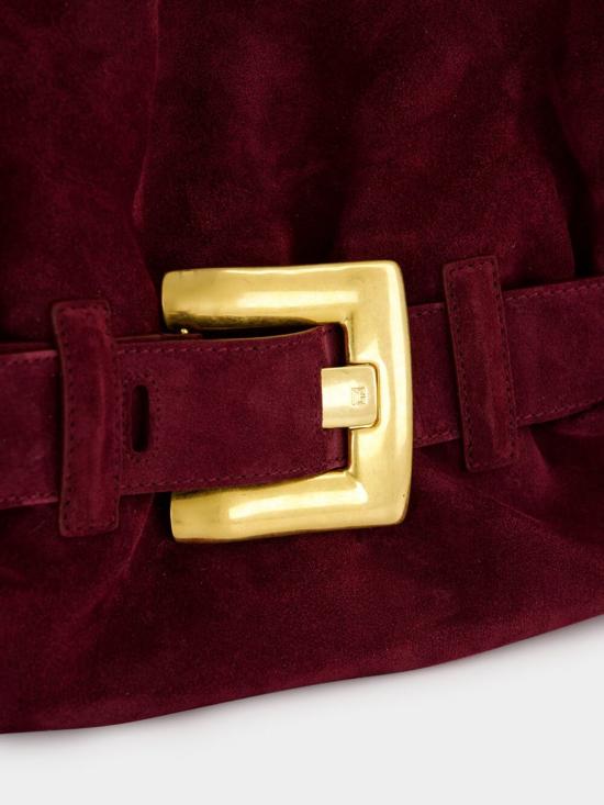 26FW 발망 토트백 HN1KK990LSDD 3GN Burgundy - BALMAIN