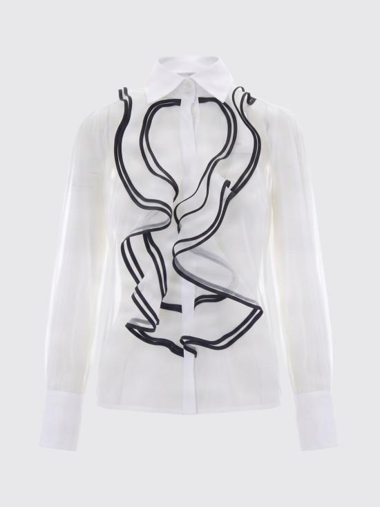 26FW 엘리자베타프랜치 셔츠 CA21067E2 309 Ivory - ELISABETTA FRANCHI