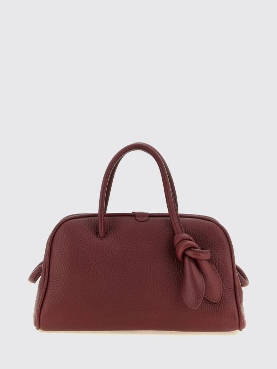 26FW 자크뮈스 TURISMO 투리스모 소프트 스몰 볼링 토트벡 BAW00416AC03A03 490 Red