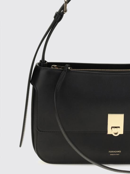 26FW 살바토레 페라가모 숄더백 797350 001 Black - SALVATORE FERRAGAMO