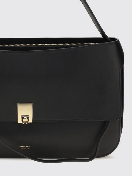 26FW 살바토레 페라가모 숄더백 797357 001 Black - SALVATORE FERRAGAMO