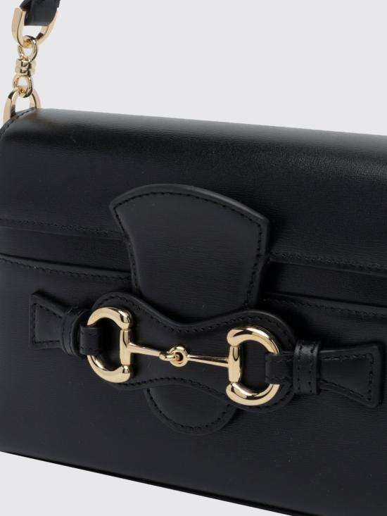 26FW 구찌 홀스빗 두오모 스몰 탑 핸들백 A006O9AAG8B 1000 Black - GUCCI