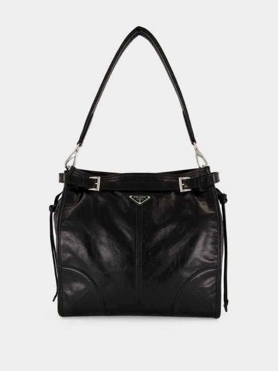 26FW 프라다 숄더백 2VH216VOOO2CYR F0002 Black