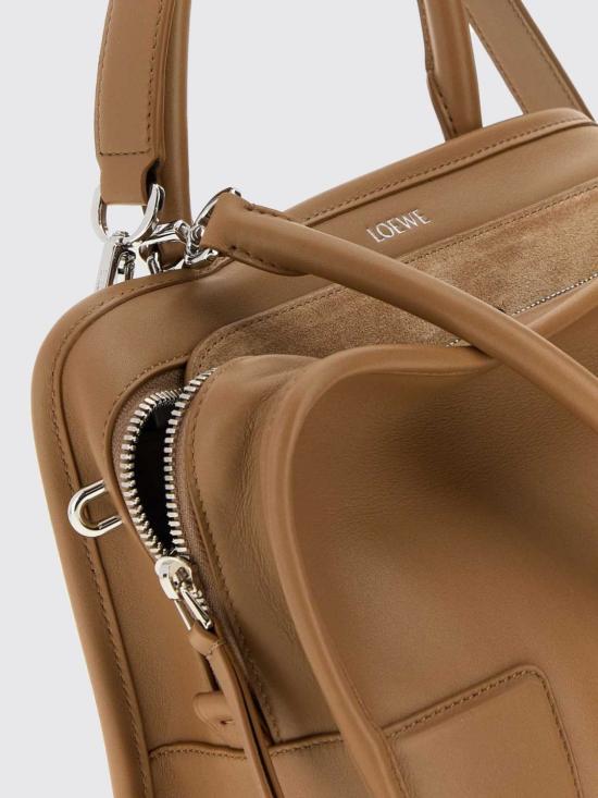 26FW 로에베 소프트 카프스킨 스몰 아마조나 180 백 A039AS0X01 9579 Brown - LOEWE