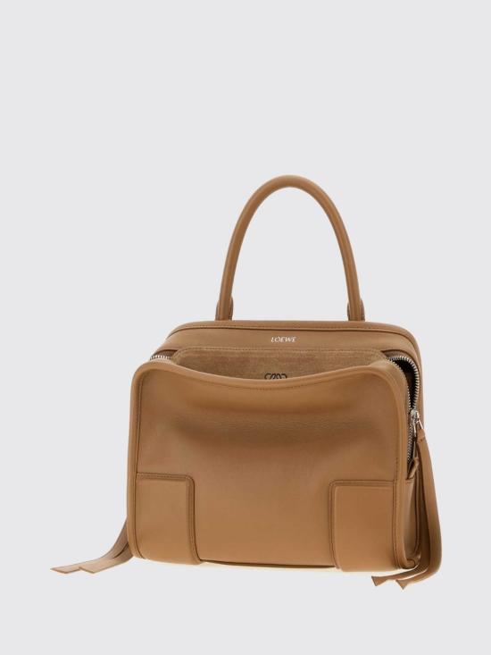 26FW 로에베 소프트 카프스킨 스몰 아마조나 180 백 A039AS0X01 9579 Brown - LOEWE