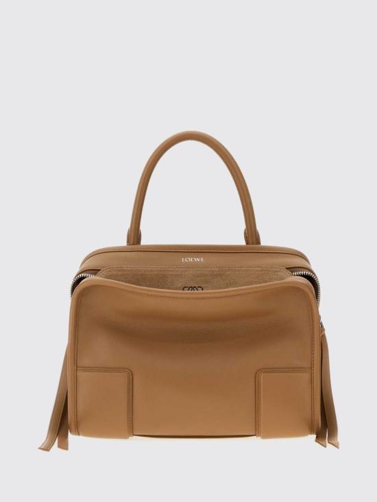 26FW 로에베 소프트 카프스킨 스몰 아마조나 180 백 A039AS0X01 9579 Brown
