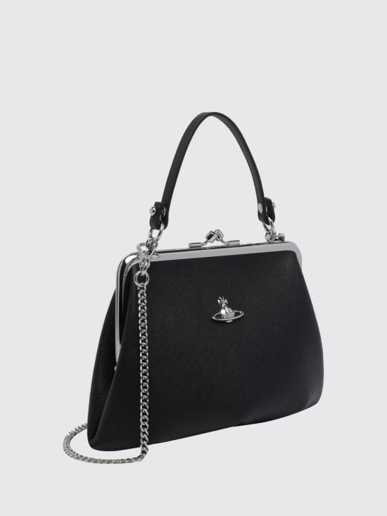 26FW 비비안웨스트우드 그래니 프레임 퍼스 4B010007WS0021 N401 Black - VIVIENNE WESTWOOD