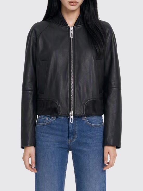 26FW 스포트막스 자켓 2622446011600 002 Black