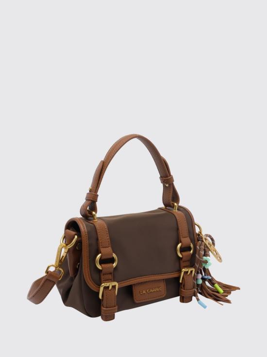 26FW 라캐리 토트백 162MXS513 NYE Brown - LA CARRIE