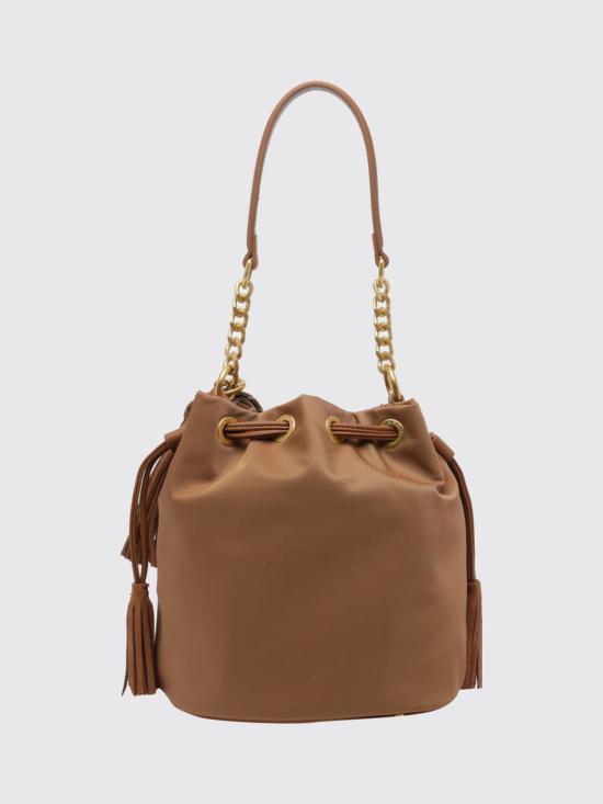 26FW 라캐리 숄더백 162MEB575 NYECUOIO Brown - LA CARRIE