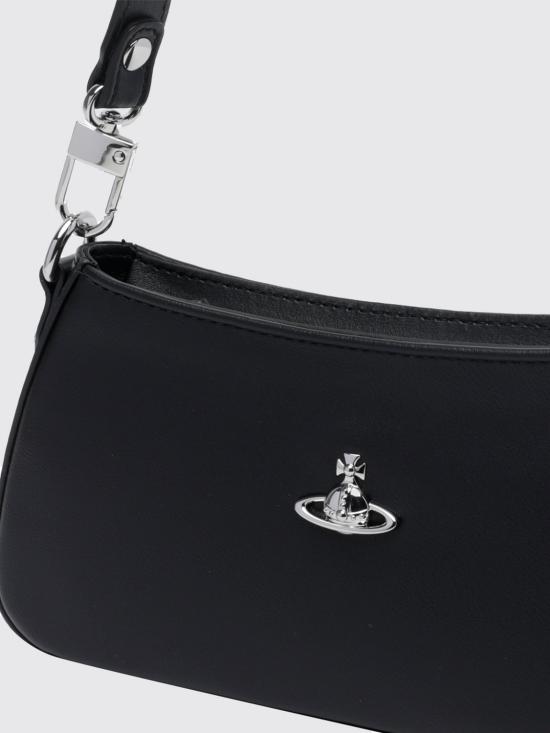 26FW 비비안웨스트우드 ORB 타샤 레더 스터드 숄더백 5801000JWS0026 N401 Black - VIVIENNE WESTWOOD