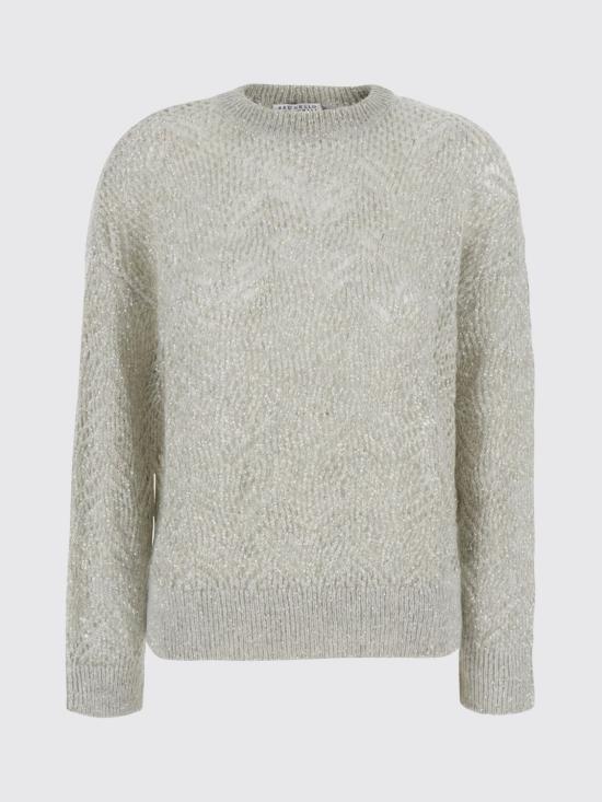 26FW 브루넬로 쿠치넬리 스웨터 MRG562500 CBV65 Grey - BRUNELLO CUCINELLI