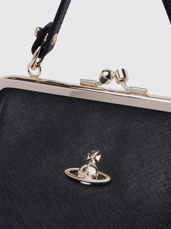 26FW 비비안웨스트우드 그래니 프레임 퍼스 4B010007WL001N N402 Black - VIVIENNE WESTWOOD