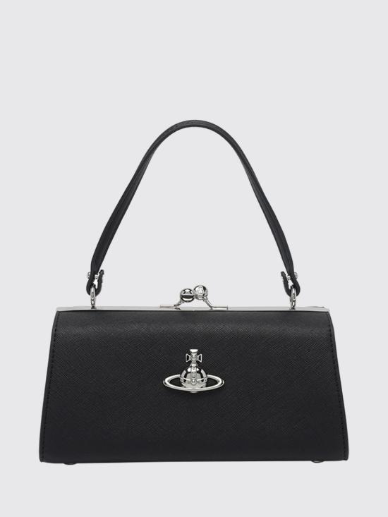 26FW 비비안웨스트우드 오르브 메탈 버클 레더 벨트 4B01000QWS0021 N401 Black