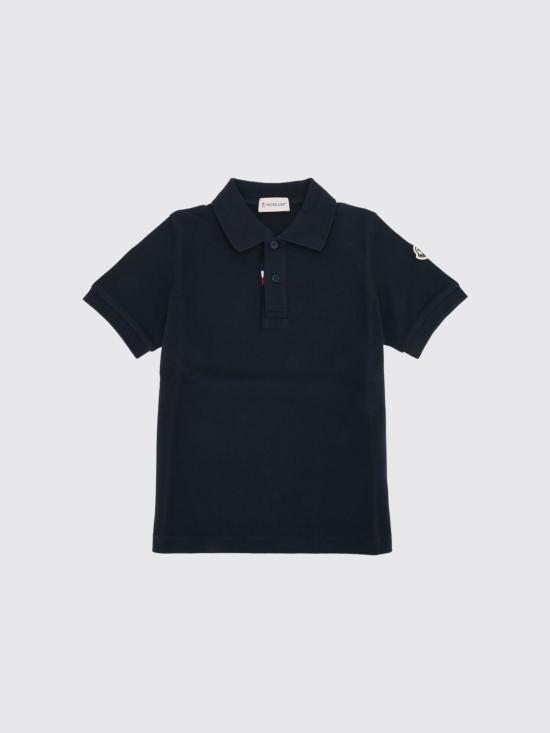 26FW [키즈] 몽클레어 폴로 셔츠 8A000068496W 778 Navy