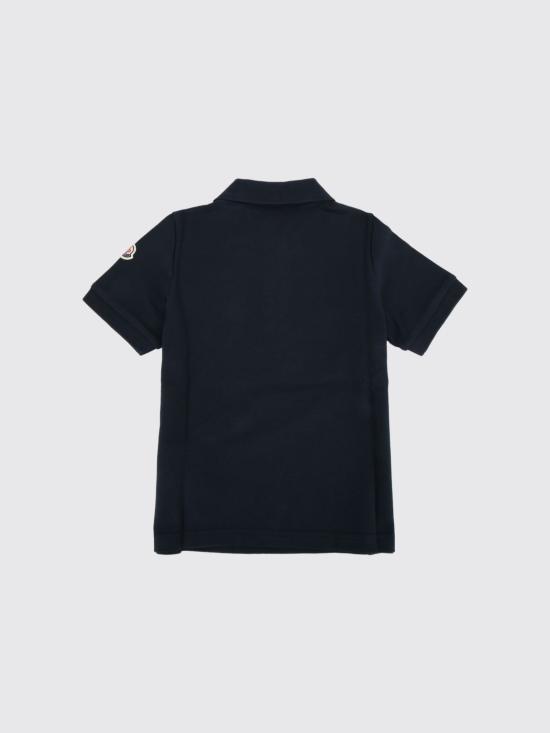 26FW [키즈] 몽클레어 폴로 셔츠 8A000068496W 778 Navy - MONCLER