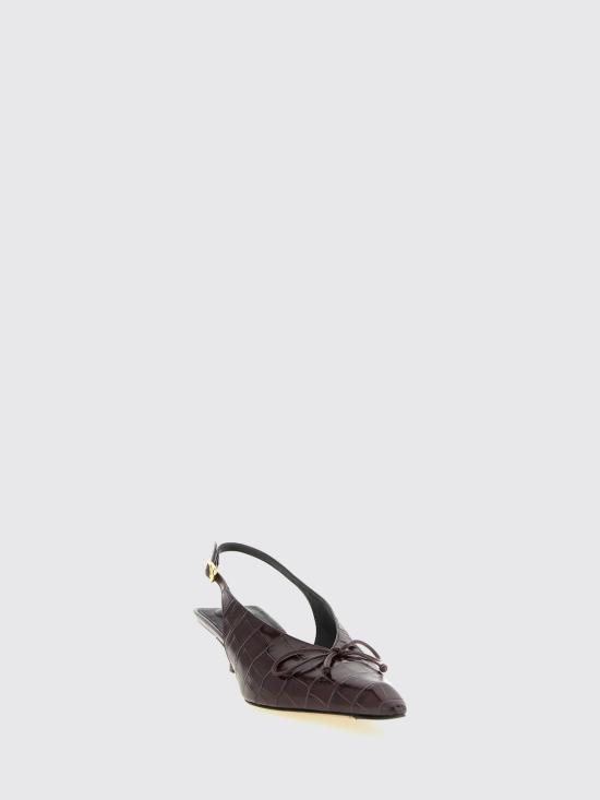 26FW 자크뮈스 힐/펌프스 FOW00138BC07A21 495 Burgundy - JACQUEMUS