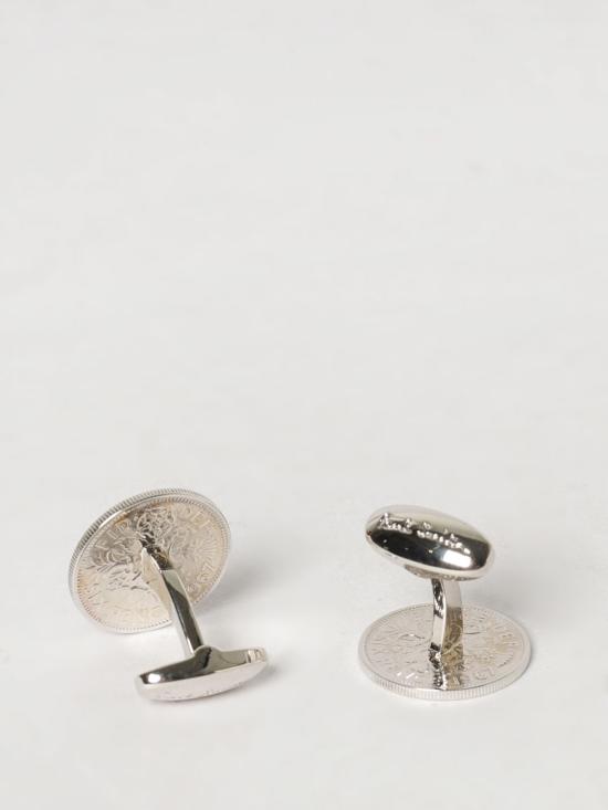 26FW 폴 스미스 커프스 링크/타이 홀더 M1ACUFFWCOIN 82 Silver - PAUL SMITH