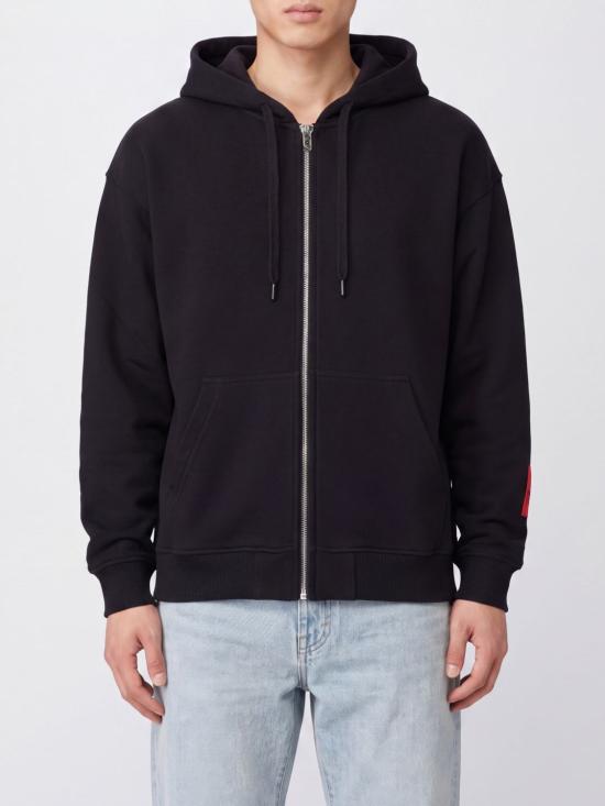 26FW 디젤 s-boxt-zip-hood-div 후드집업 A200220GEAD 9XX Black