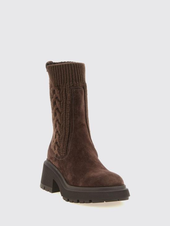 26FW 지미추 부츠 TAMIAFLATBWZ CHOCOLATECHOCOLATE Brown - JIMMY CHOO