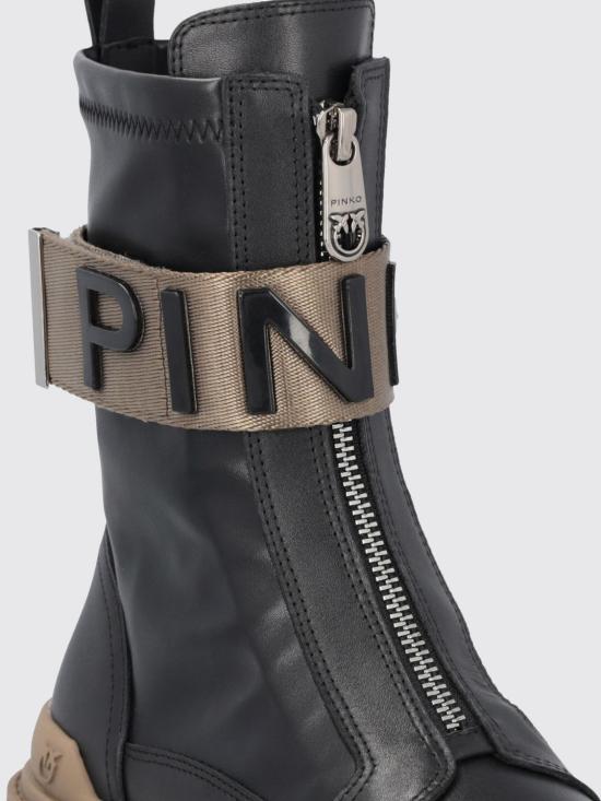 26FW 핑코 부츠 SD0219P061 Z99 Black - PINKO