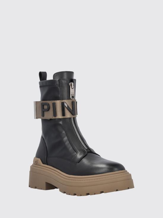 26FW 핑코 부츠 SD0219P061 Z99 Black - PINKO