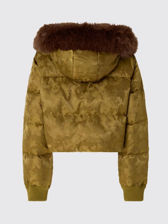26FW 핑코 자켓 107725A2OI L67 Brown - PINKO