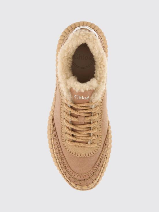 26FW 끌로에 스니커즈 CH26W00RZM 233 Brown - CHLOE